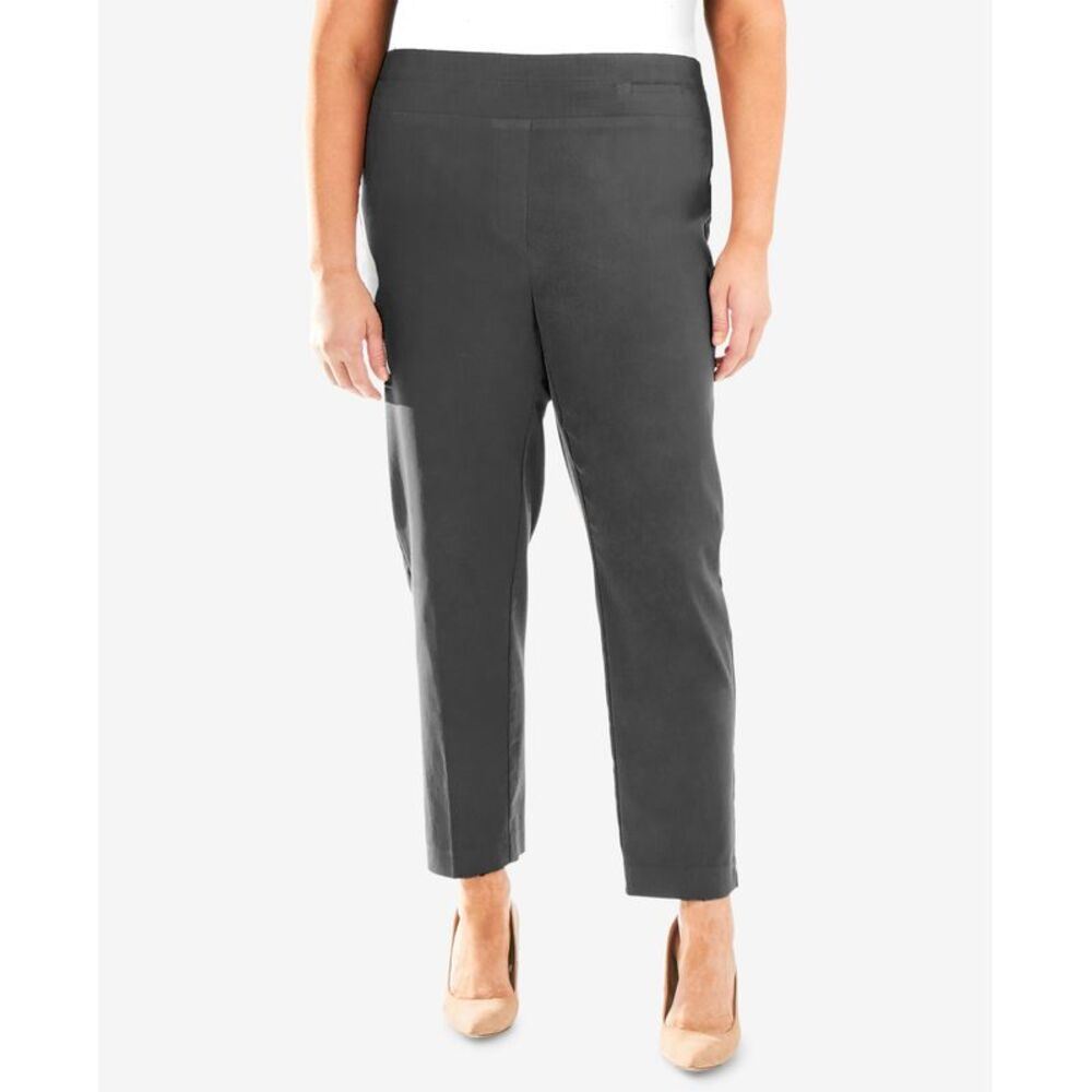NY Collection Plus Size Pull On Ankle Pant